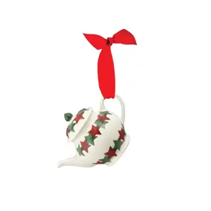 Emma Bridgewater Christmas Stars Tiny Teapot Decoration